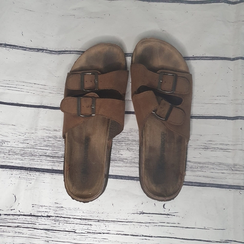 Mountain Ridge Birkenstock Styled Flat Slip On Sandal Size 11